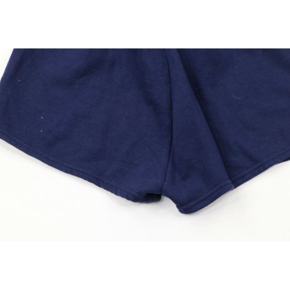 Vtg 80s MacGregor Womens Medium Spell Out Hot Shorts Booty Shorts Navy Blue USA - Picture 7 of 7